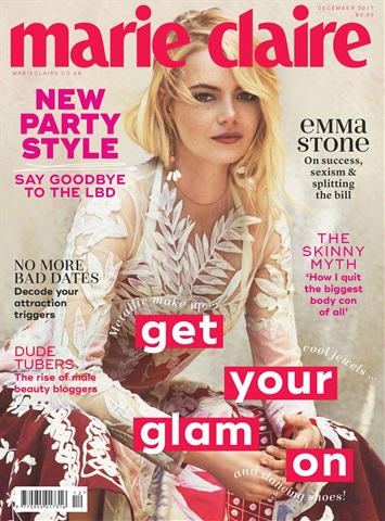 Marie Claire issue December 2017