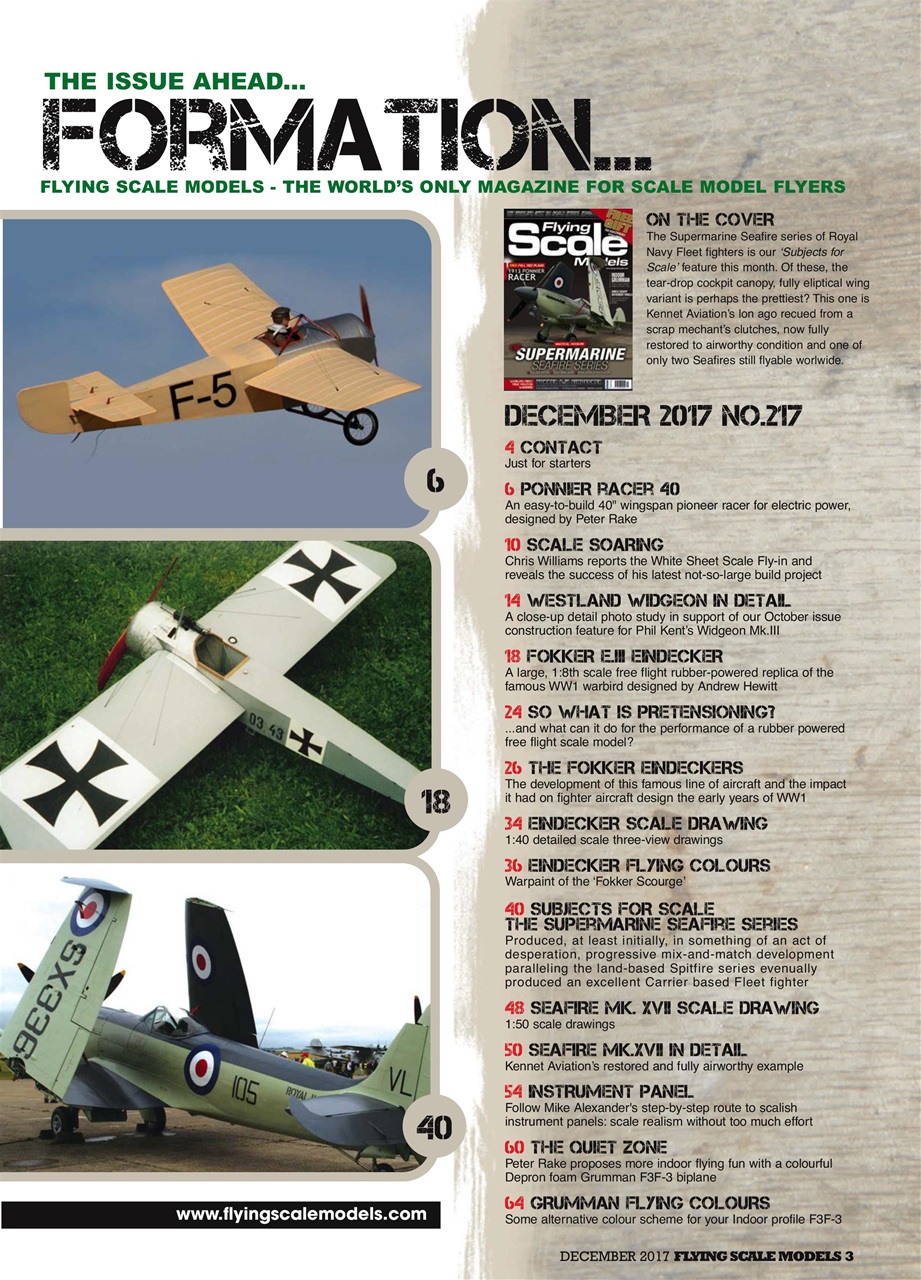 Flying Scale Models Preview Pages