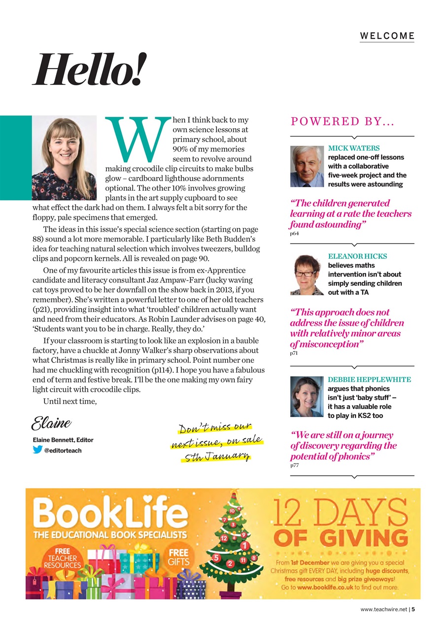 Teach Primary Preview Pages