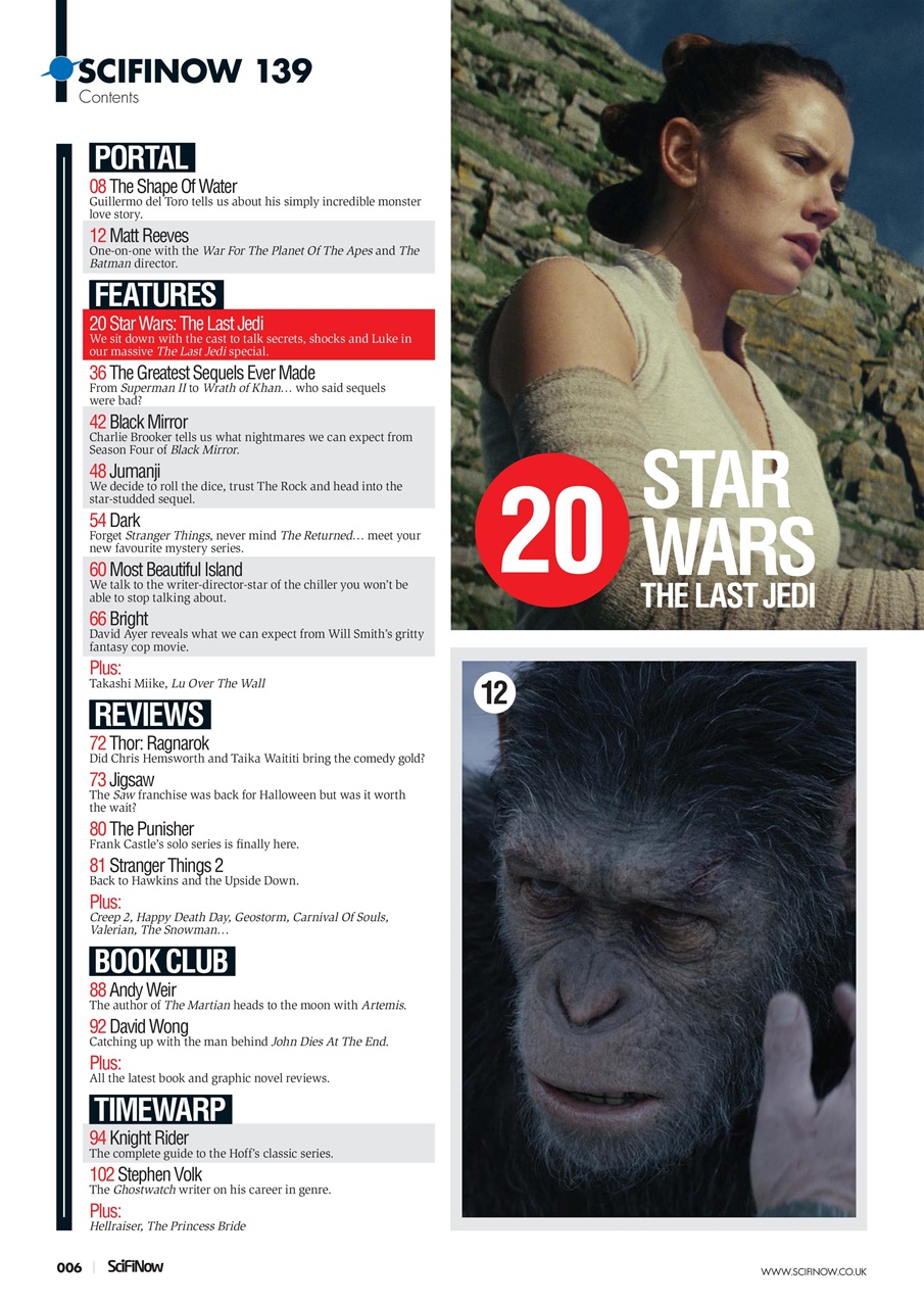 SciFiNow Preview Pages