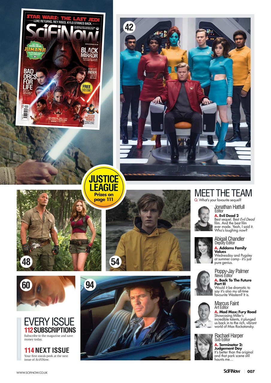 SciFiNow Preview Pages