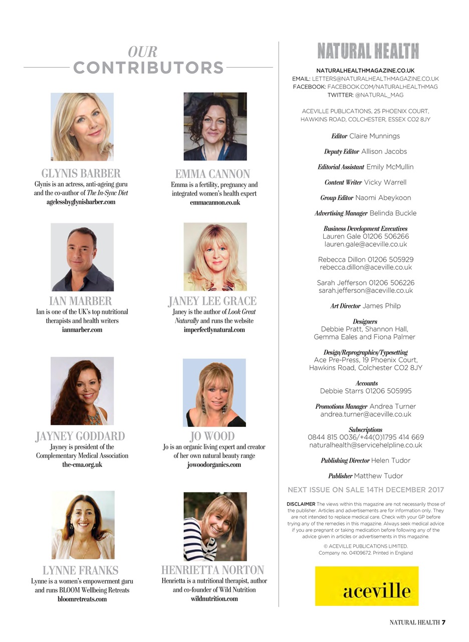 Natural Health Preview Pages