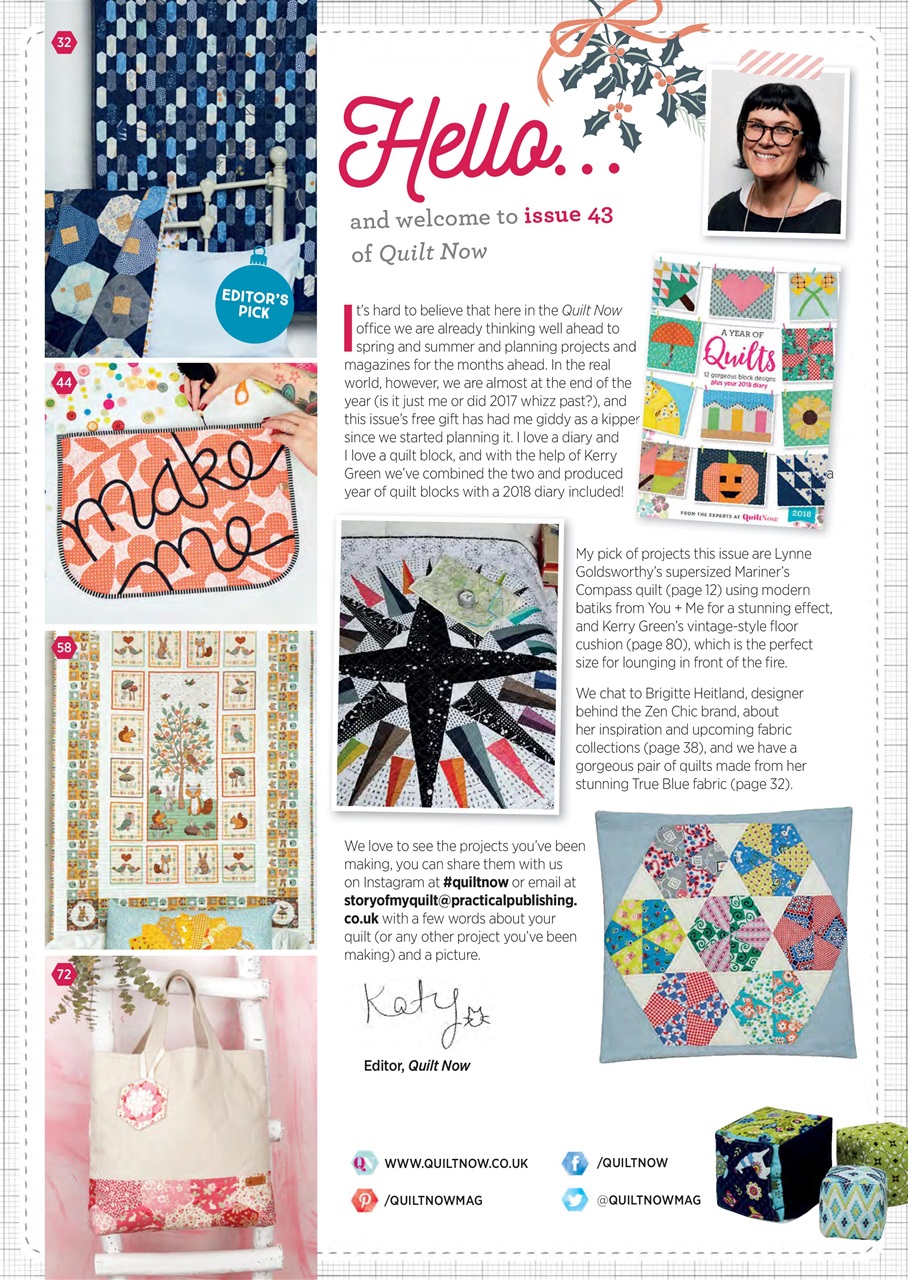 Quilt Now Preview Pages