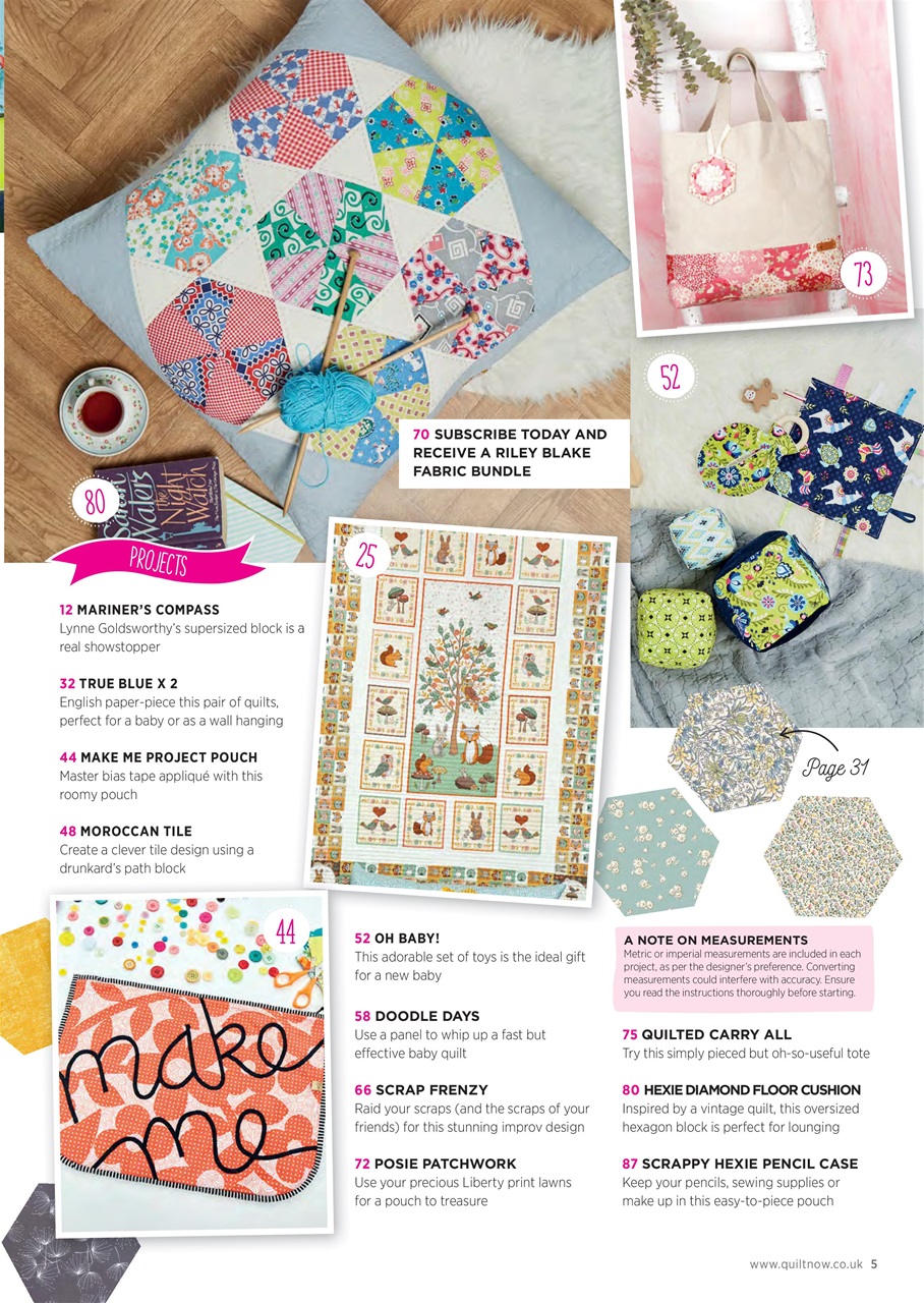 Quilt Now Preview Pages