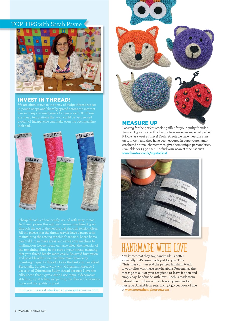 Quilt Now Preview Pages