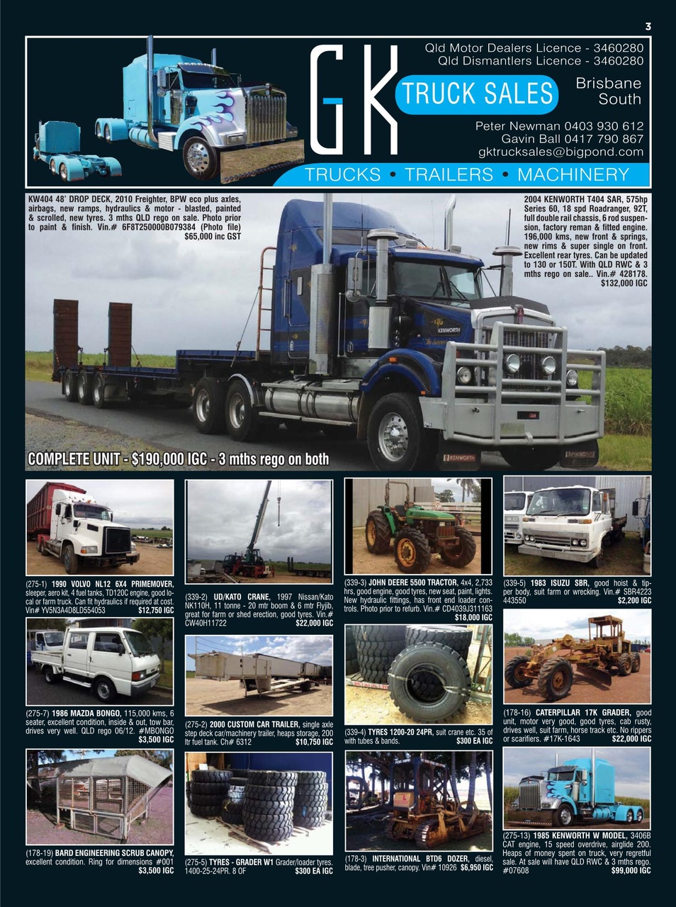 JUST TRUCKS Preview Pages