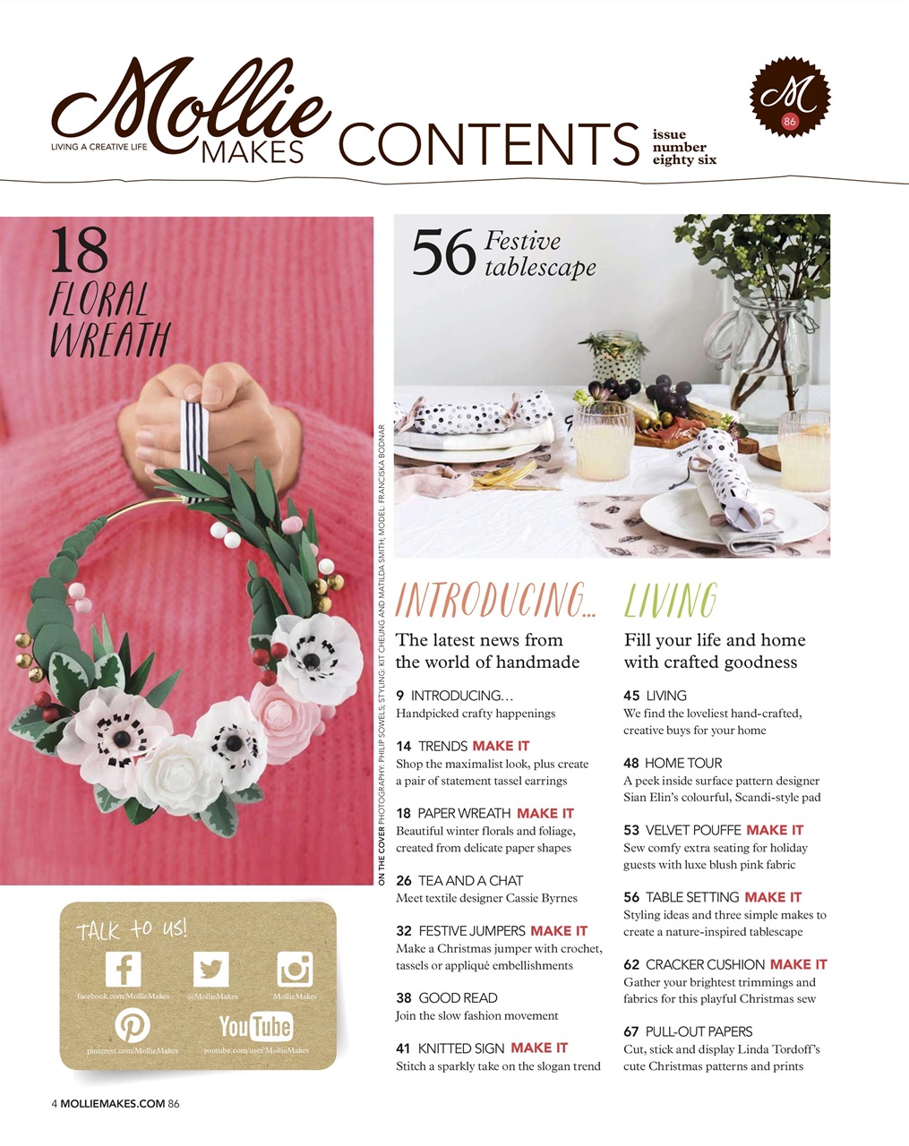 Mollie magazine Preview Pages