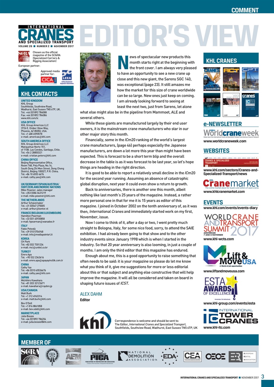 Int. Cranes and Specialized Transp Preview Pages