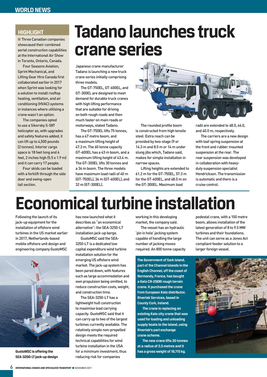 Int. Cranes and Specialized Transp Preview Pages