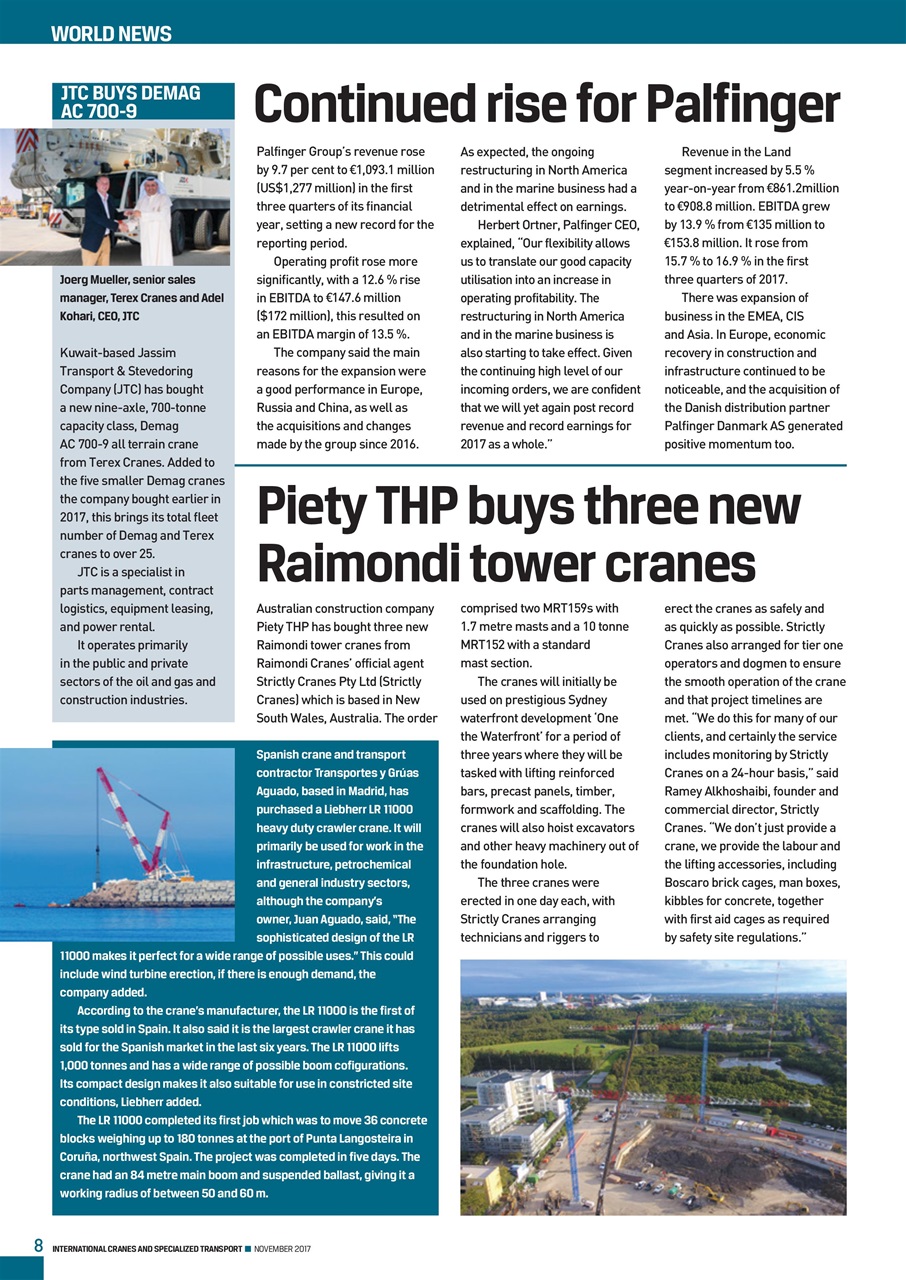 Int. Cranes and Specialized Transp Preview Pages