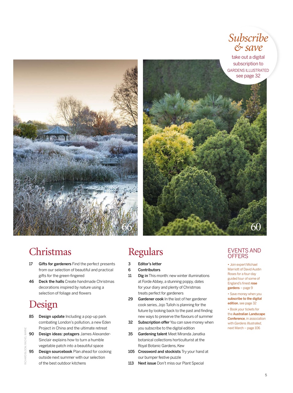 Gardens Illustrated Preview Pages