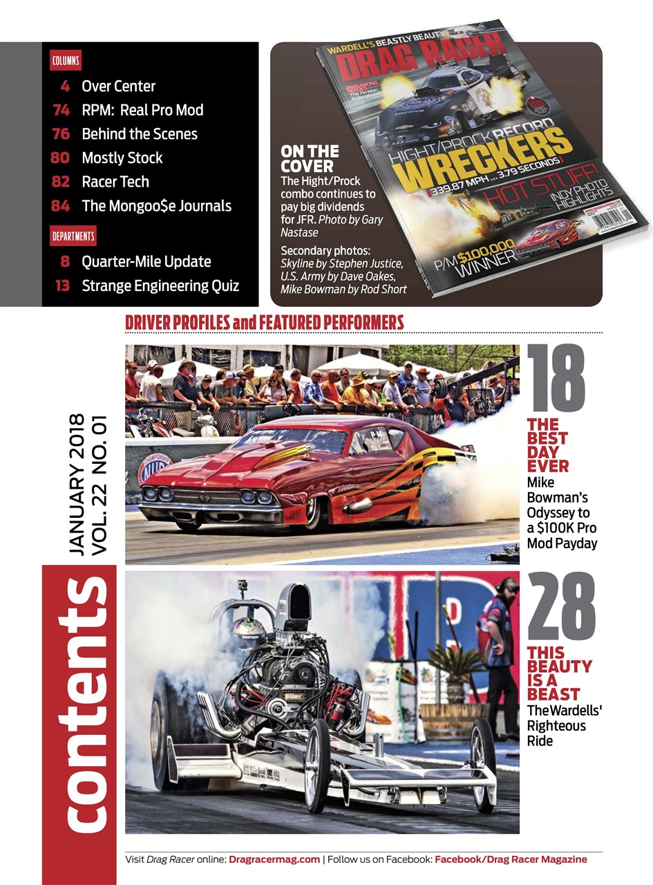 Drag Racer Preview Pages