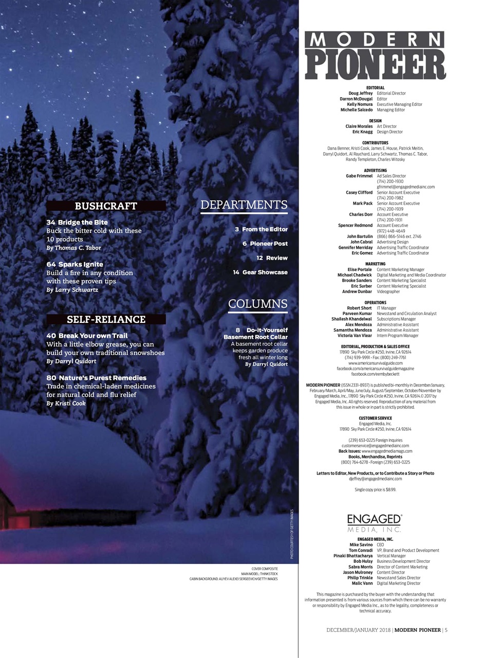 Modern Pioneer Preview Pages