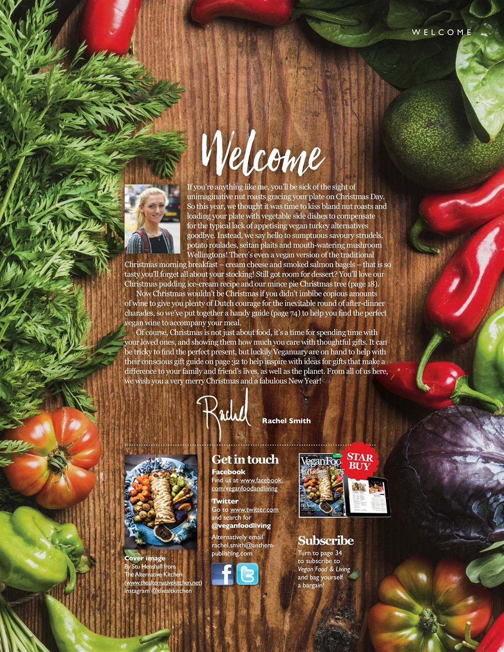 Vegan Food & Living Magazine Preview Pages