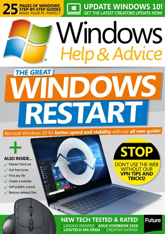 Windows Help & Advice issue December 2017