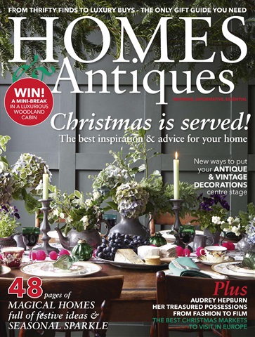 Homes & Antiques Magazine issue December 2017