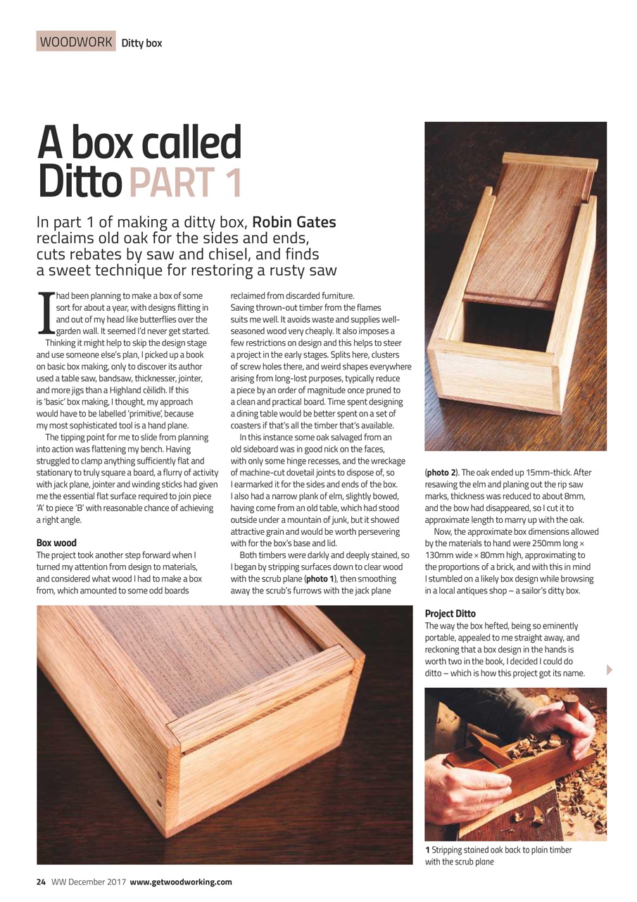 The Woodworker Magazine Preview Pages