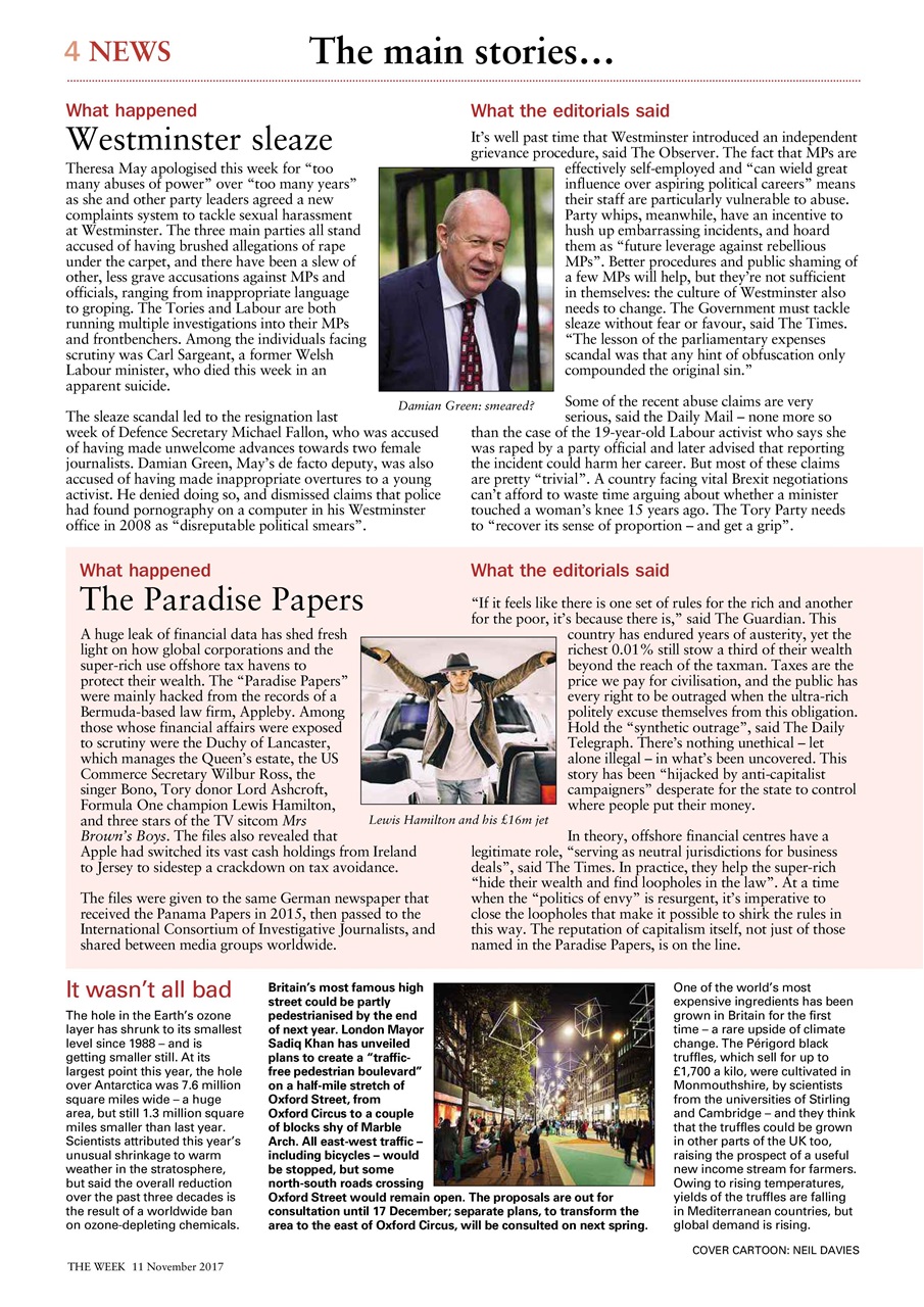 The Week Preview Pages
