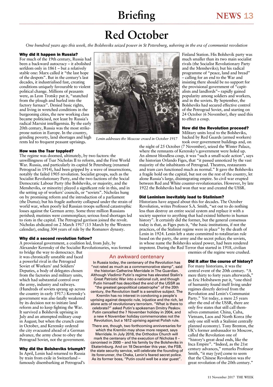 The Week Preview Pages