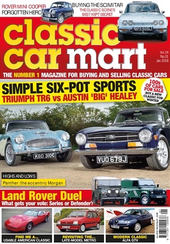 Classic Car Mart issue January 2018