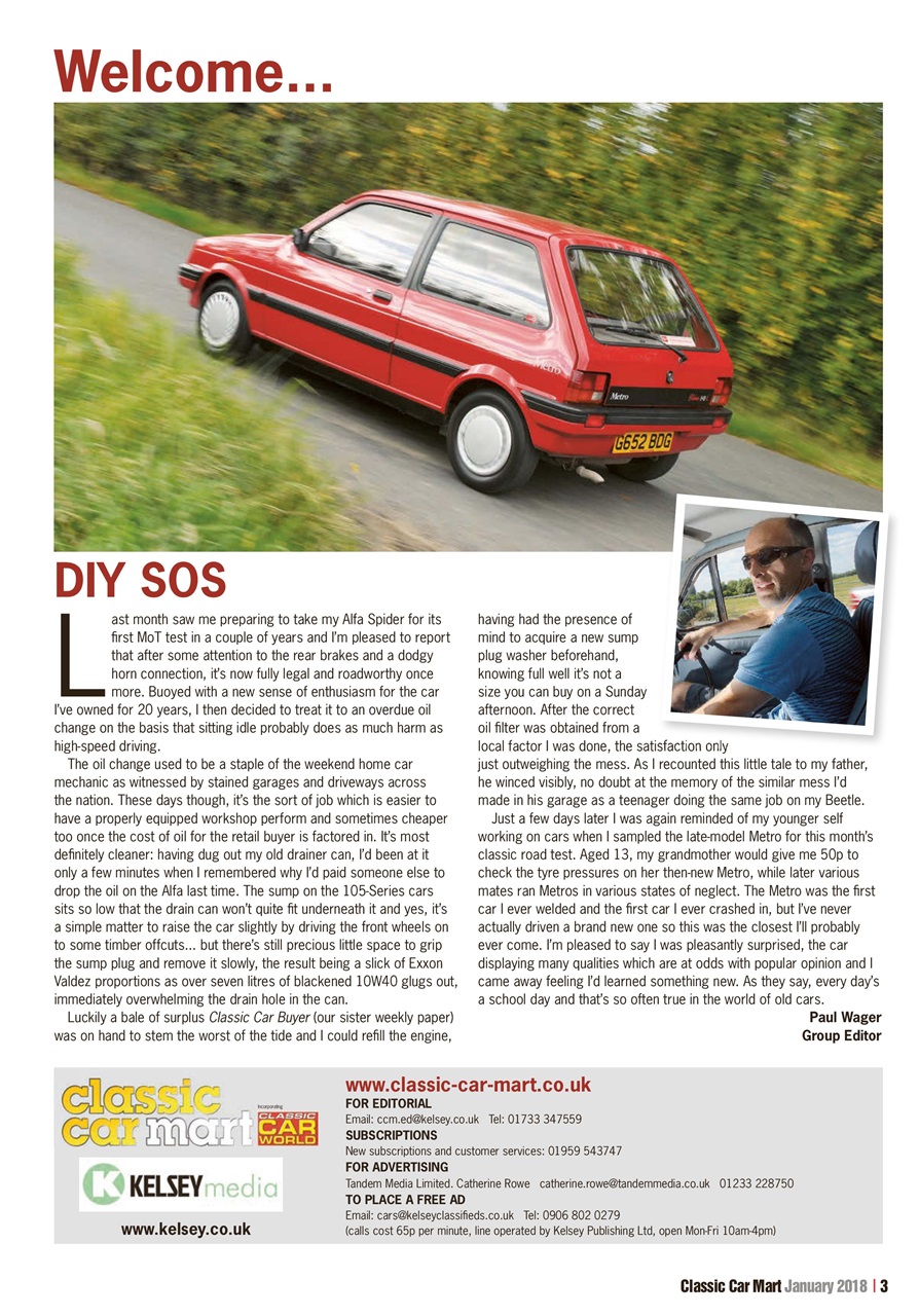 Classic Car Mart Preview Pages