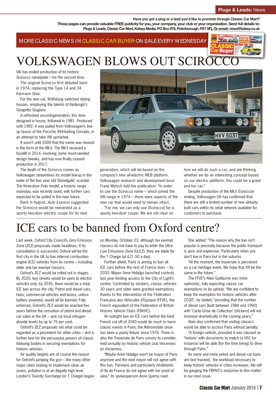 Classic Car Mart Preview Pages