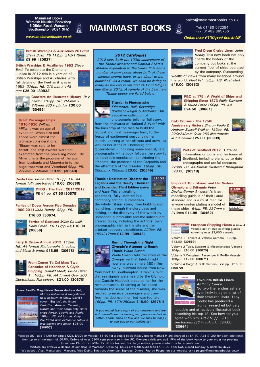 Ships Monthly Preview Pages