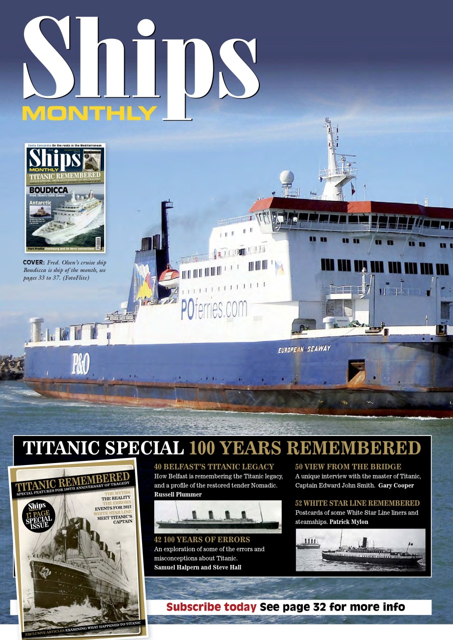 Ships Monthly Preview Pages