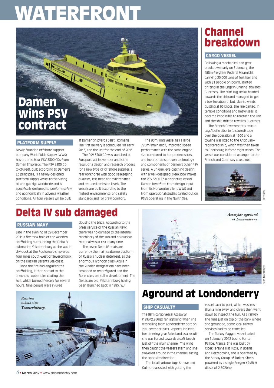 Ships Monthly Preview Pages