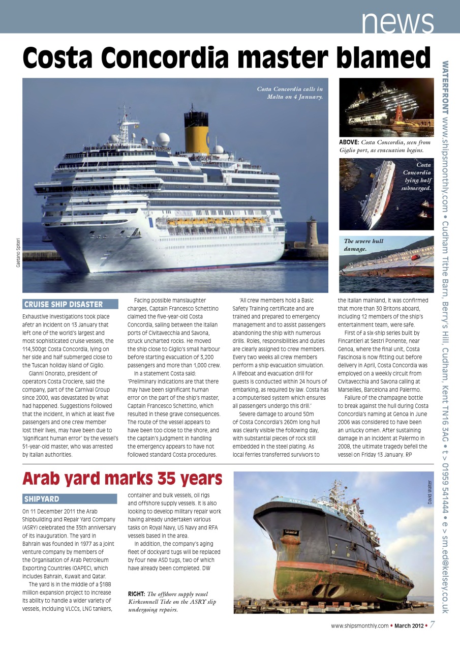 Ships Monthly Preview Pages