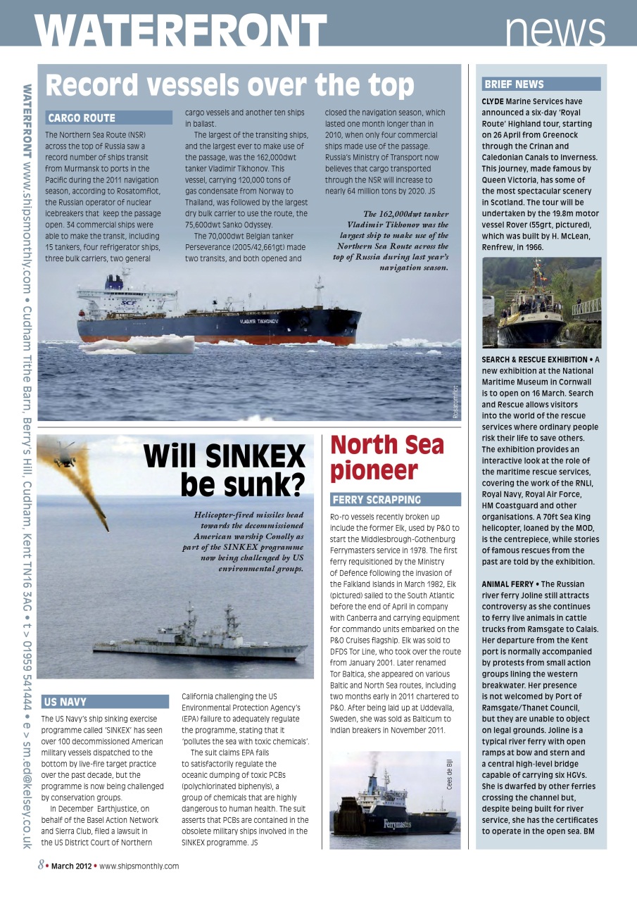 Ships Monthly Preview Pages
