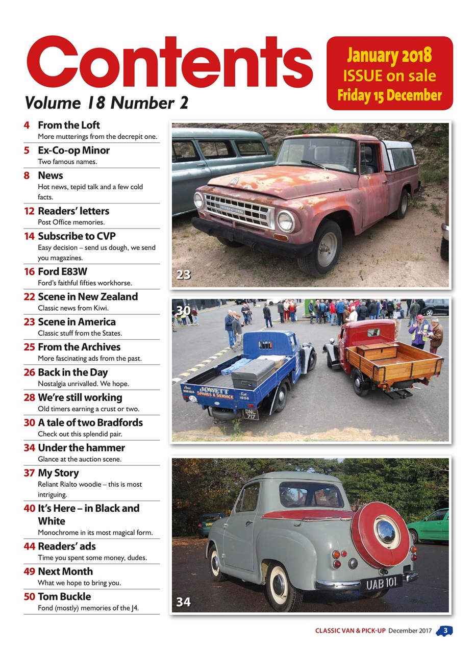 Classic Van & Pick-up Preview Pages