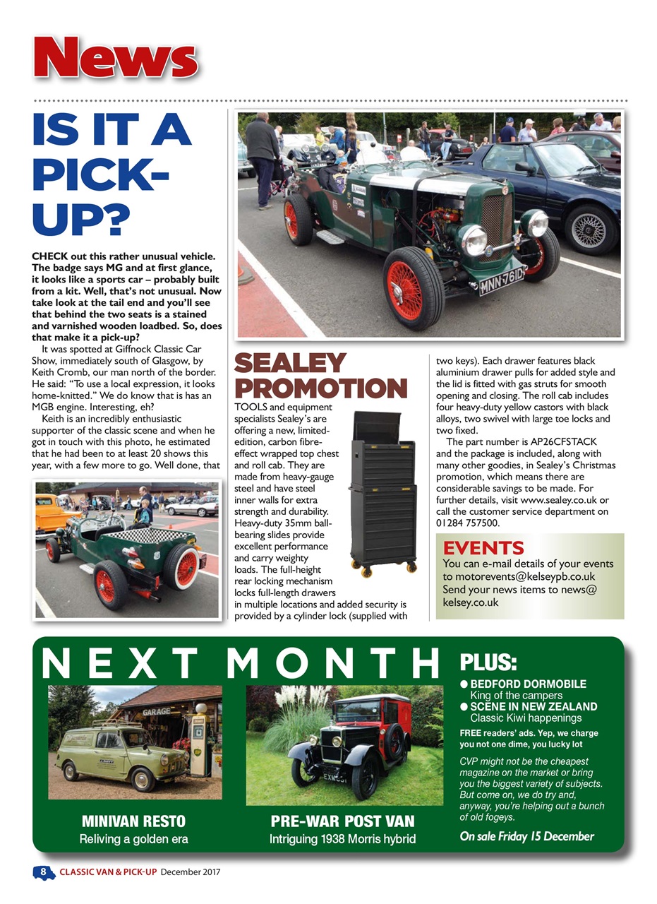 Classic Van & Pick-up Preview Pages