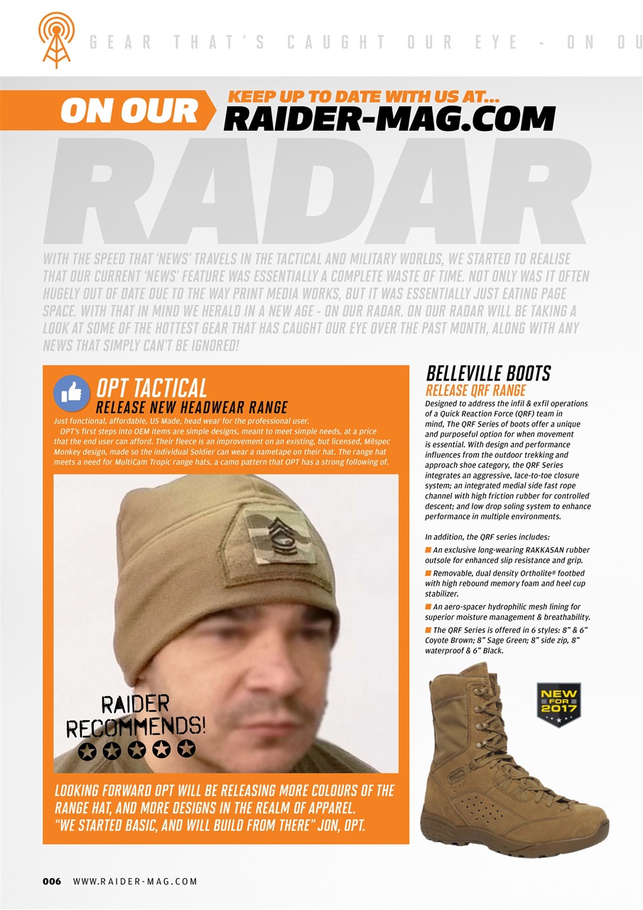 Raider Preview Pages