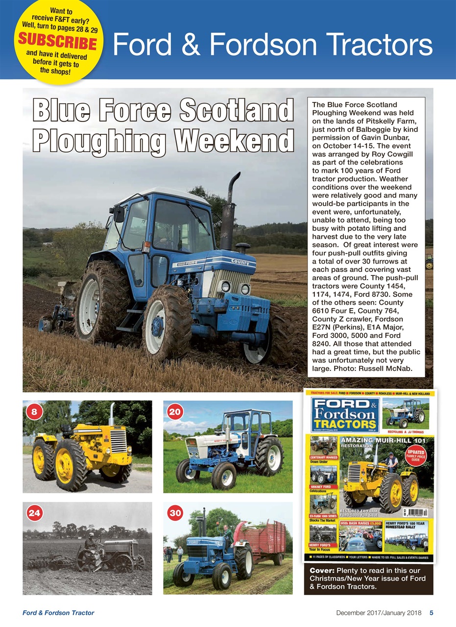 Ford & Fordson Preview Pages