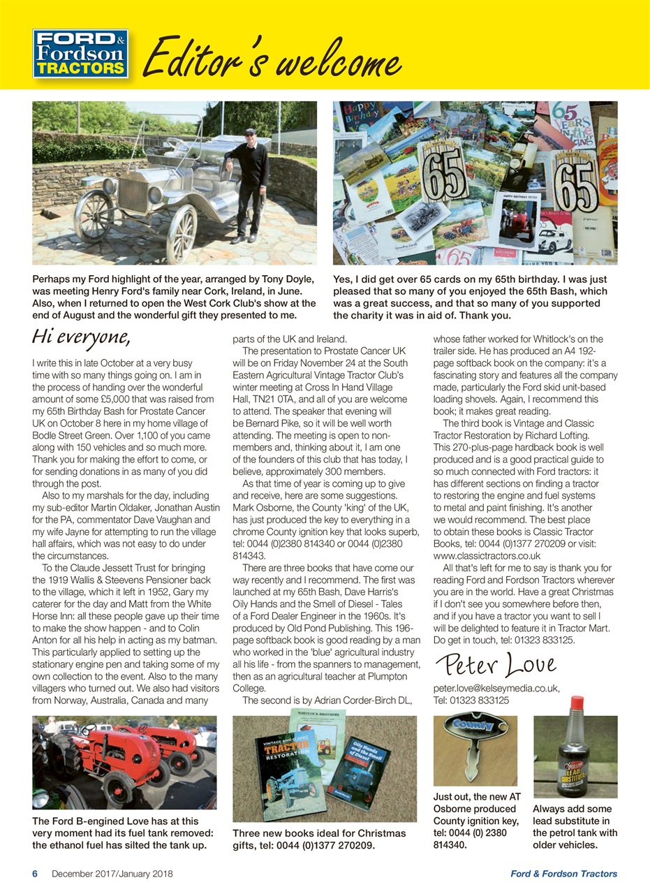 Ford & Fordson Preview Pages