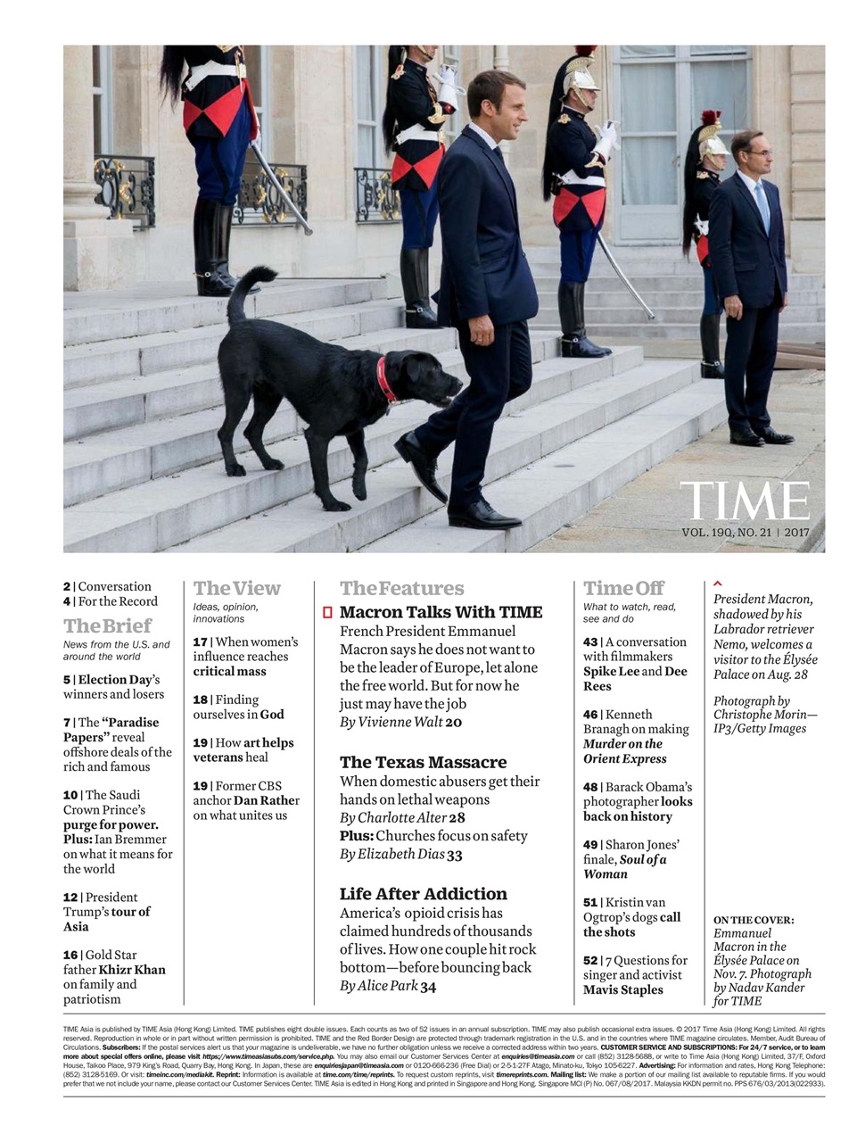 TIME Magazine Europe Preview Pages