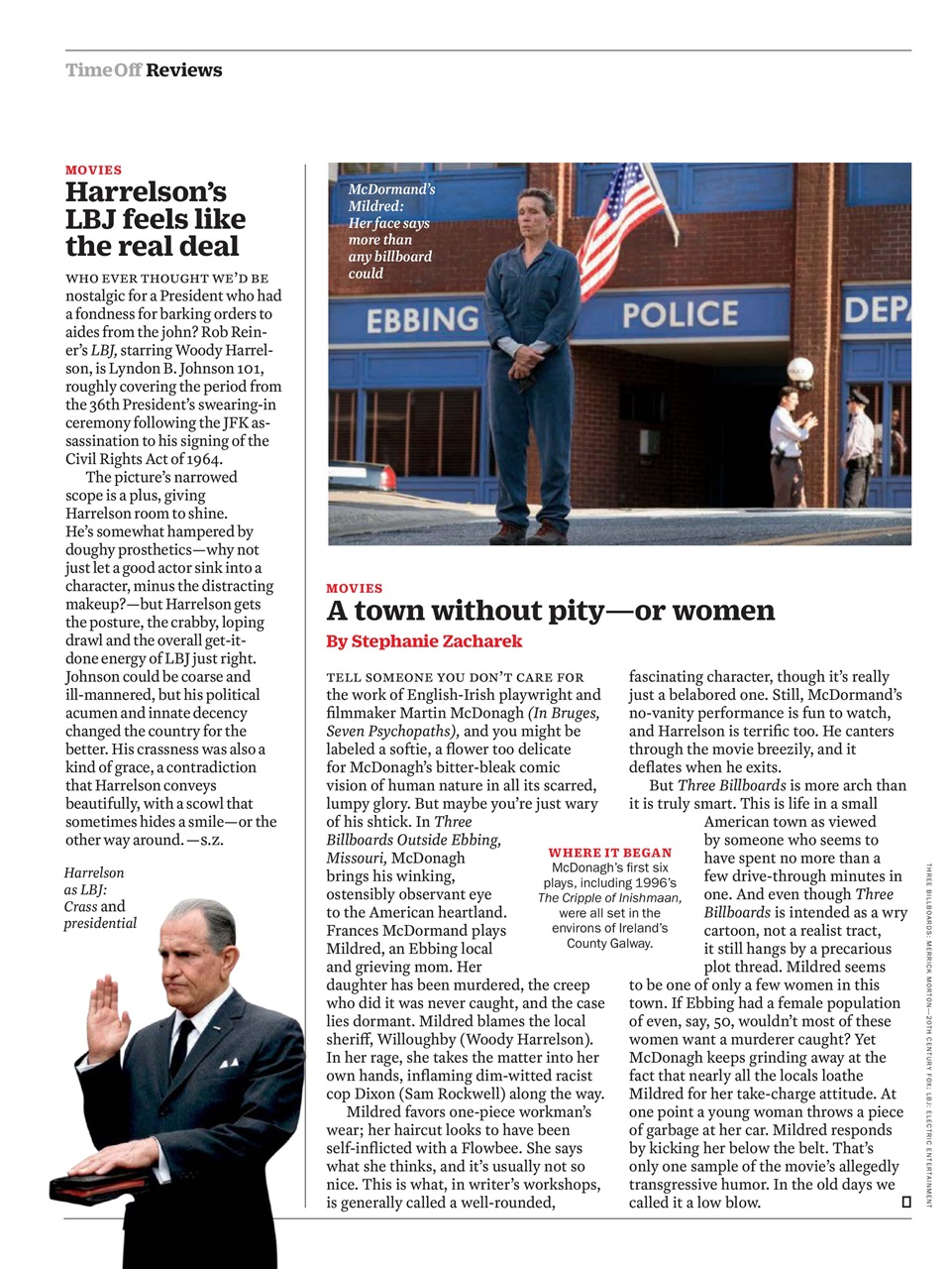 TIME Magazine Europe Preview Pages