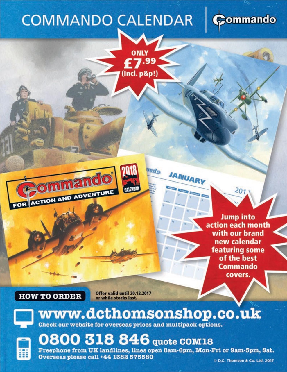 Commando Preview Pages