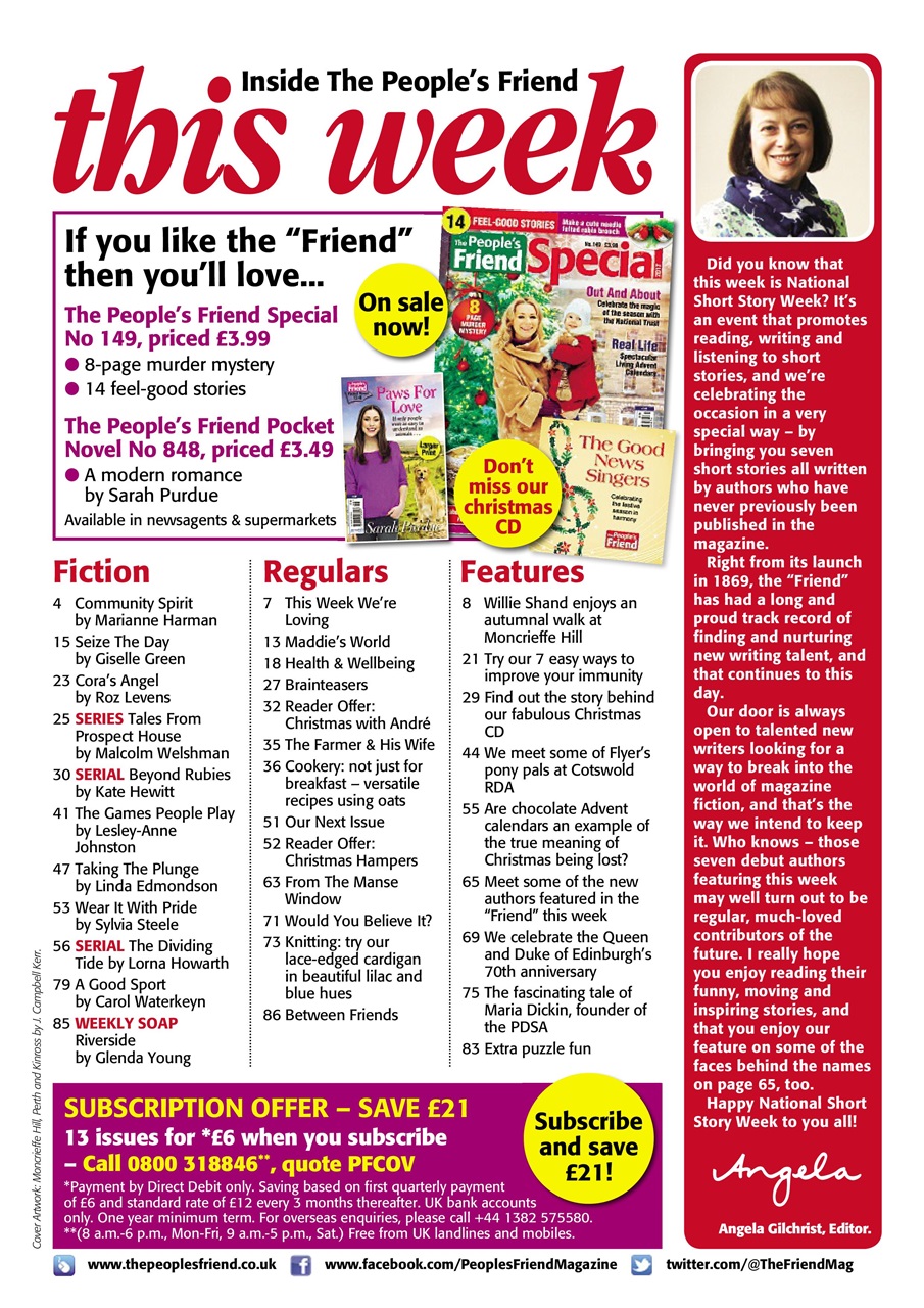 The People’s Friend Preview Pages