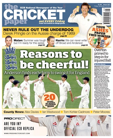 The Cricket Paper issue 10th November 2017