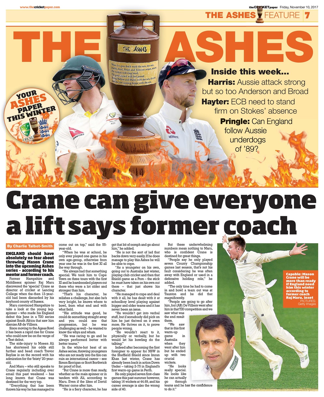 The Cricket Paper Preview Pages