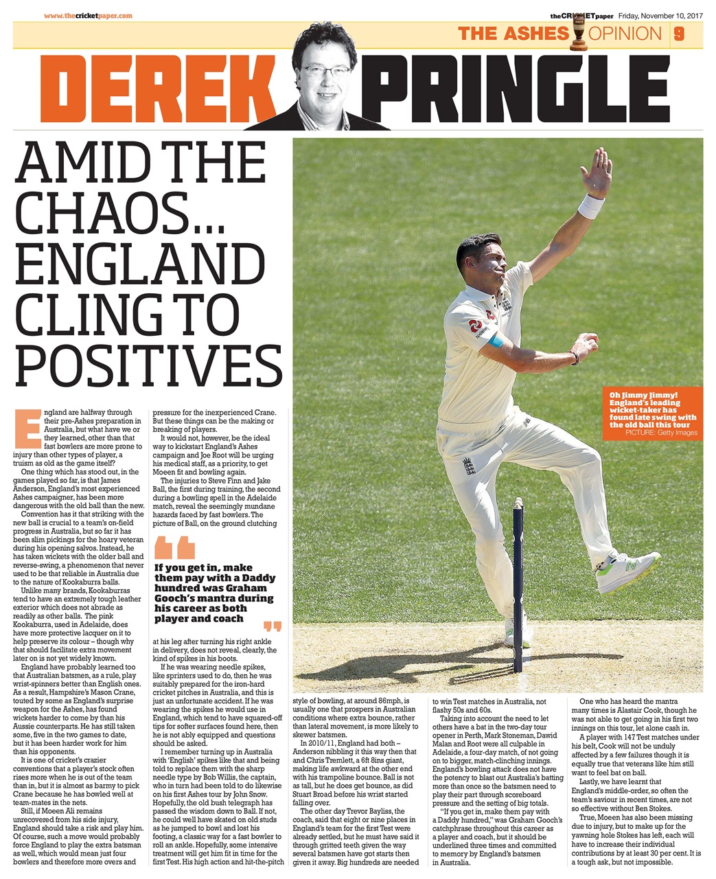 The Cricket Paper Preview Pages
