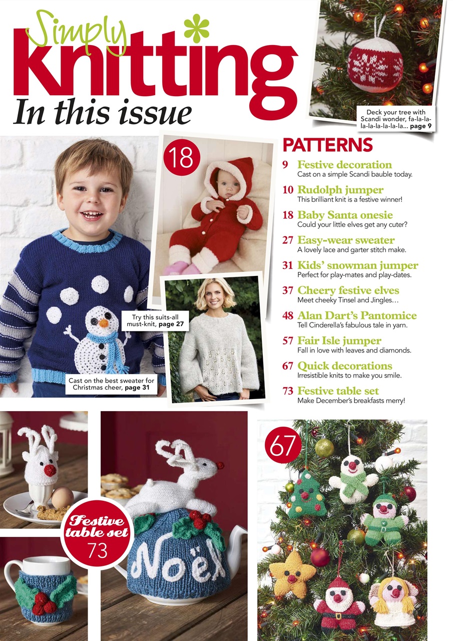 Simply Knitting Preview Pages