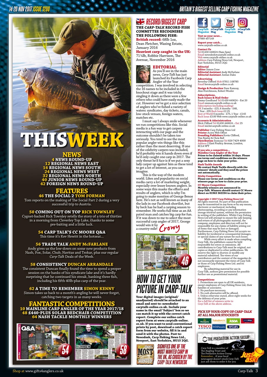 Carp-Talk Preview Pages