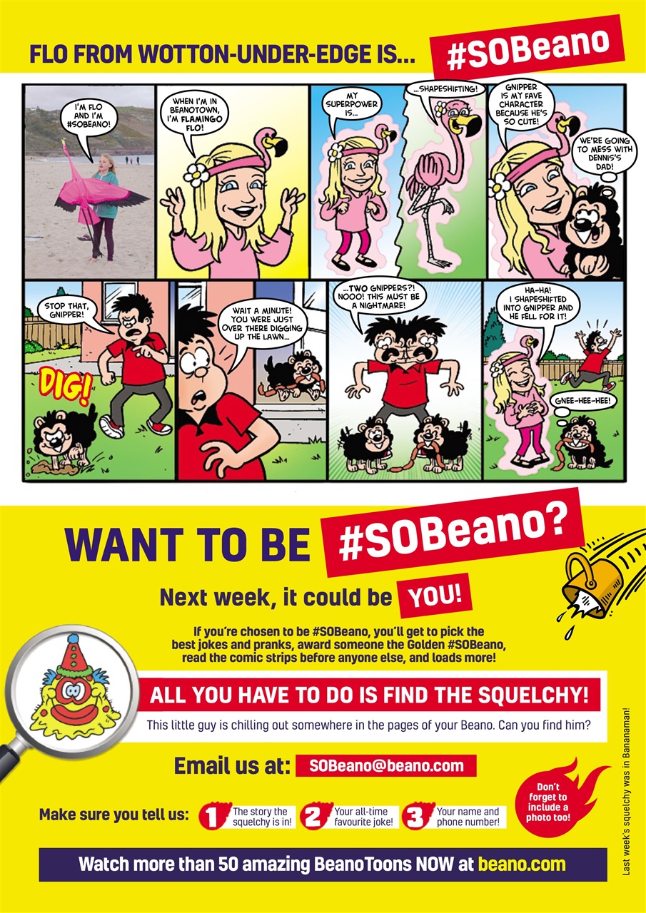 Beano Preview Pages