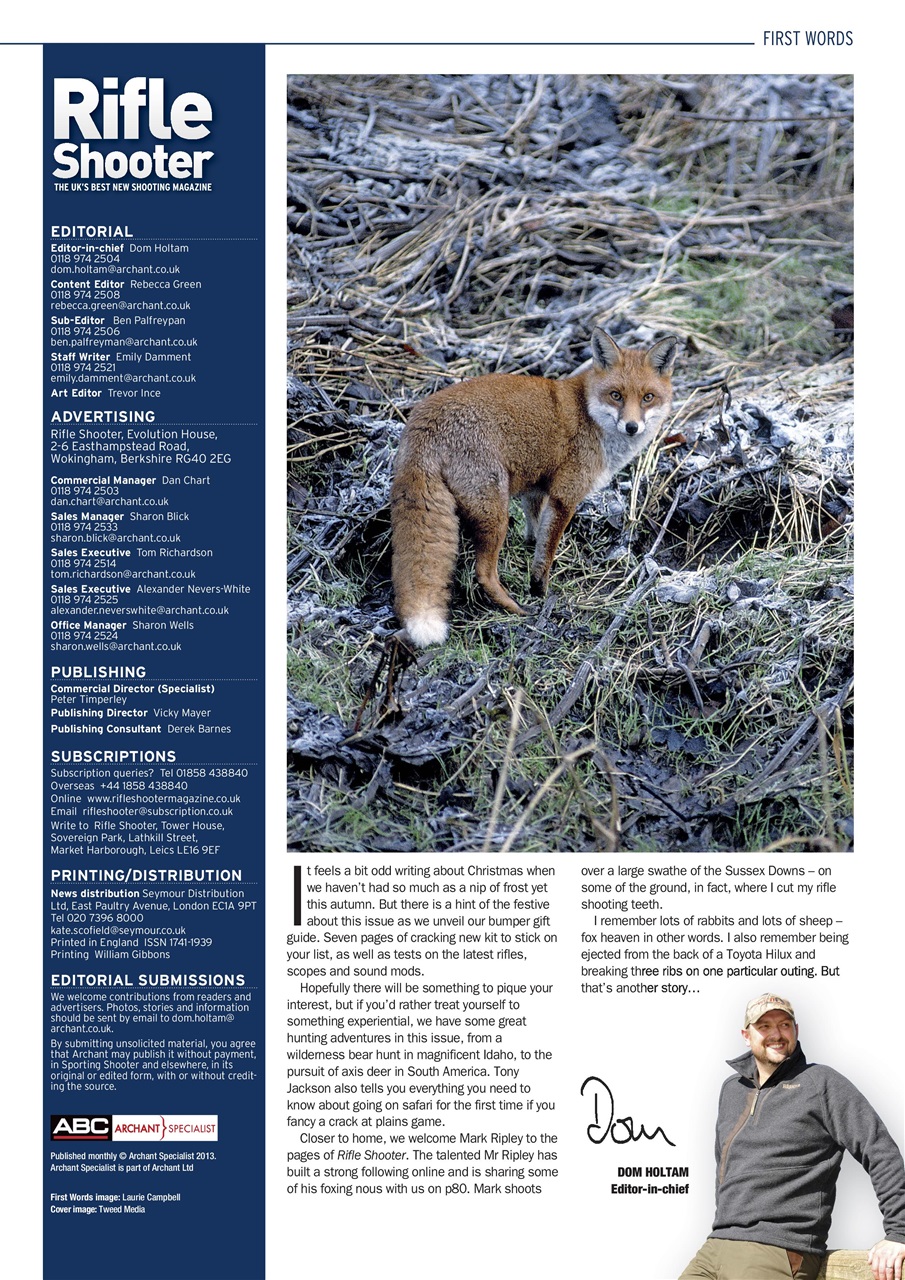 Rifle Shooter Preview Pages