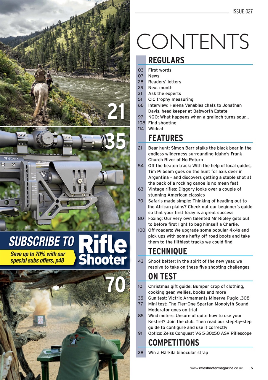 Rifle Shooter Preview Pages