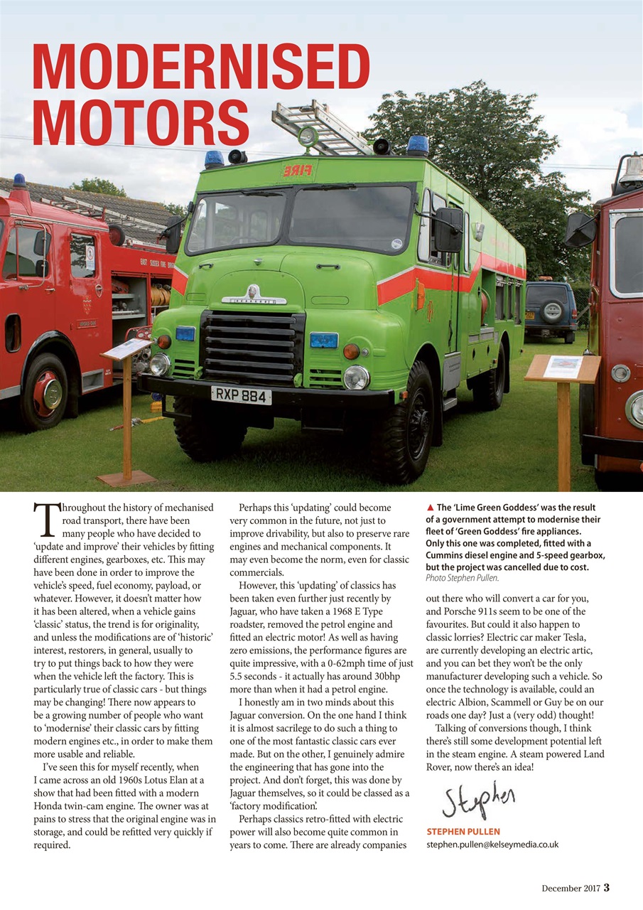 Heritage Commercials Magazine Preview Pages