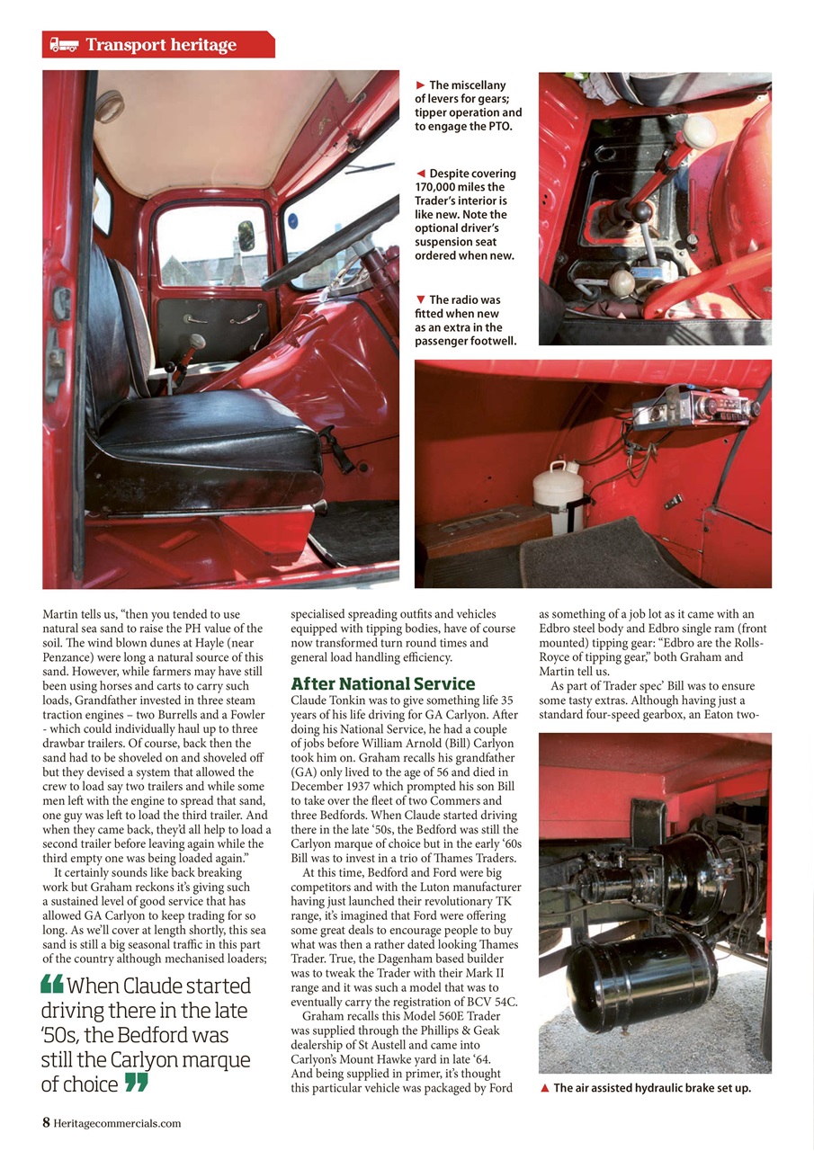 Heritage Commercials Magazine Preview Pages
